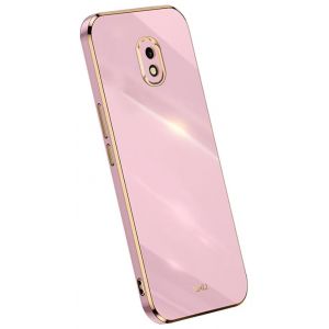 RankOne Phone Coque Convient &agrave; Samsung Galaxy J5 2017 (5.2" inches), &Eacute;tui de T&eacute;l&eacute;phone Portable en Silicone avec Cadre de Galvanoplastie - Violet (Rankone, neuf)