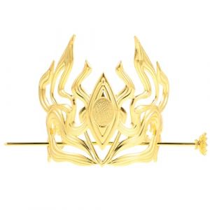 VICASKY &Eacute;pingle &agrave; Cheveux Asiatiques Couronne en M&eacute;tal Vintage pour Hommes Style Hanfu Chignon C&eacute;r&eacute;monie Costume Traditionnel Asiatique (Micanties, neuf)