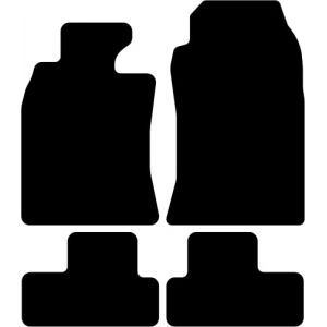 Kovvar Tapis en Caoutchouc Duogrip Compatible avec Mini Cooper/One R50 2001-2007 (Kovvar, neuf)