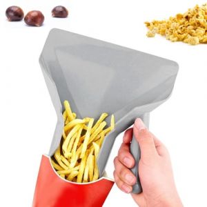 Cuill&egrave;re &agrave; Frites &agrave; Poign&eacute;e Droite, Pelle &agrave; Frites, Ensacheuse &agrave; Frites En Plastique, Pelle &agrave; Popcorn Avec La Poign&eacute;e, Pelle &agrave; Frites Antid&eacute;rapante Pour Pop-Corn, Bonbons, Snacks (Hurmerss, neuf)