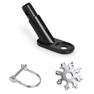 JYNVO Attache Remorque Velo Enfant, Attelage de Remorque de Vélo Universel, Adaptateur pour Remorque pour Chien et Enfant avec Goupille de Verrouillage (ROBFLOR MARKET CARS, neuf)