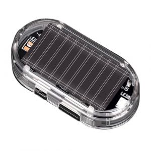 4 Pi&egrave;ces L'alarme Solaire De Voiture, Alarme De Voiture Lumi&egrave;re, Alarme Voiture Anti Vandalisme, Lumi&egrave;res D'alarme Solaire Securit&eacute; Warning Anti-vol Flash Clignotante Alarme Factice Voiture De S&eacute;curit (xiangking, neuf)