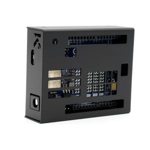 KKSB Cases KKSB Bo&icirc;tier m&eacute;tallique pour Arduino UNO R4 Compatible avec UNO R4 WiFi et UNO R4 Minima Aluminium sabl&eacute; (KKSB-Cases International, neuf)