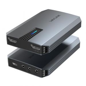 WAVLINK Carte de Capture vid&eacute;o HDMI 4K, Carte de Capture vid&eacute;o HDMI pour Streaming en Direct/Jeu, Latence Ultra-Faible, Prise en Charge VRR, Plug and Play, Fonctionne avec Windows/Mac/Linux/Android (RCNetworking Mall, neuf)