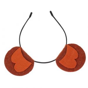 Healvian Bandeau De Singe Bandeau Oreilles D'animaux En Vrac Bandeaux D'animaux Pour Les Filles Oreilles De Singe Décoration De Cheveux D'oreille D'animal Costume D'animaux Feutrine Brun (Le Sengyu, neuf)