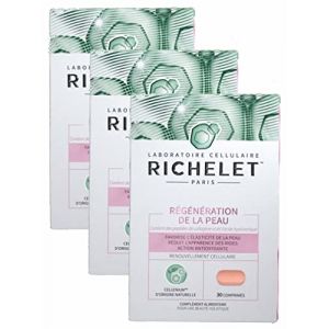Richelet R&eacute;g&eacute;n&eacute;ration de la Peau - Lot de 3 Boites de 30 comprim&eacute;s (Pharmaco, neuf)