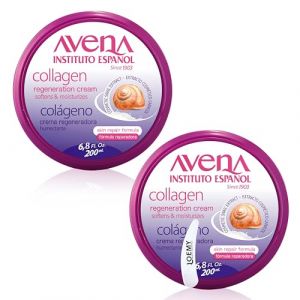 Instituto Español Crème collagène régénérante à la bave d'escargot, Crème corporelle hydratante femme, homme, Traitement nourrissant et élasticité pour peau sèche, gercée, Set 400ml (Sorrisini_Store, neuf)