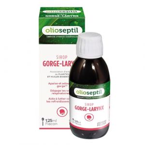 Olioseptil Sirop Gorge Larynx 125ml (Parabio Santé, neuf)