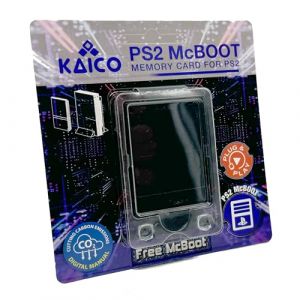 Kaico Free Mcboot 8MB PS2 Memory Card Running FMCB PS2 Mcboot 1.966 pour Sony PlayStation 2 - FMCB Free Mcboot Your PS2 - Plug and Play - PlayStation 2 CFW McBoot 1.966 (Kaico International, neuf)