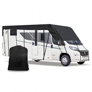 Housse de Toit de Protection pour Camping Car, 210D Imperméable Bâche de Caravane, 6,5 X 3 Mètres/21 X 10 Pieds Bâche de Protection de Toit pour Caravanes (6.5 x 3 m/255 x 118 Pouce) (JinsenTGG, neuf)