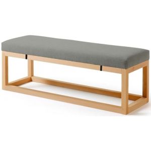Hoowarm Coussin d'assise pour Banc de Jardin 5cm d'épaisseur Coussin de Banc 80x40/110x40/120x40/140x40/120x50cm Coussin Banquette Antidérapant Amovible pour Exterieur Interieur Meuble(D,110x55x5cm) (AlienGi, neuf)