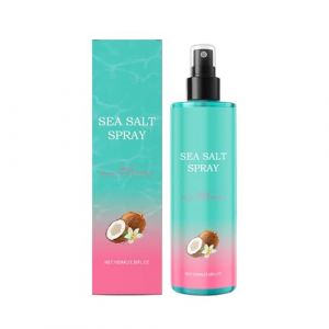 Sea salt spray hair homme,spray eau de mer cheveux,sprays texturisant cheveux,ar&ocirc;me de noix de coco, sprays volumateur &agrave; l'eau sal&eacute;e, pour des cheveux ondul&eacute;s et boucl&eacute;s sans effort (EnviableVB, neuf)