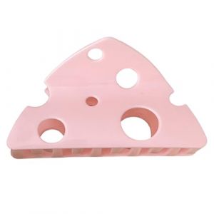 Pince &Agrave; Cheveux Amusante &Agrave; Motifs De Fromage Construction En R&eacute;sine Tenue Adapt&eacute;e &Agrave; Plusieurs Coiffures Pince &Agrave; Cheveux Unique En Forme De Fromage &Eacute;pingle &Agrave; Cheveux &Eacute;l&eacute;gante (Lsjuyxgsbss, neuf)