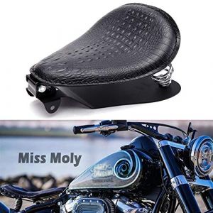 Moto Selle Bobber, Crocodile Moto Solo de Selle pour Sportster XL1200 883 48 Dyna Softail Custom (Naughty Fashion Mode, neuf)