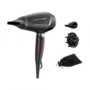Rowenta x KARL LAGERFELD | K/Pro Stylist | S&egrave;che-cheveux | Moteur Pro AC de 2 200 W S&eacute;chage ultra-rapide Syst&egrave;me ionique Booster d'&eacute;clat Set complet d'accessoires CV888LF0 (Koif, neuf)