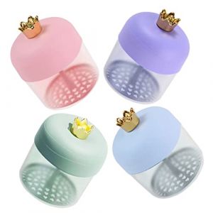 HONITANO 4 Pièces Dispositif à Mousse Nettoyante pour Visage Fabriqueur de Bulles et Filles Pratique et Couleur Aléatoire (LUWELI, neuf)