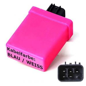 Area1 Bo&icirc;tier d'allumage CDI ouvert sans &eacute;tranglement pour moteurs 2 temps &agrave; partir de 2003 compatible avec Aerox, Jog Neos Why BWS, Pepe, Nitro (Area-1, neuf)