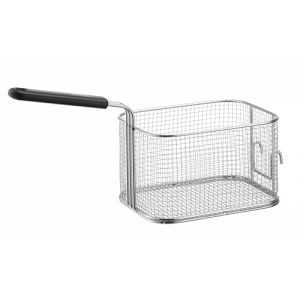 HENDI Panier &agrave; frites, Frites &agrave; Frire, pour Frites, avec Poign&eacute;e, &agrave; utiliser avec les HENDI Friteuses 2207208, 207307, 209202, 209301, 207369 et 207376 de 8 Litres, Acier Inoxydable (MR DISTRI FR, neuf)