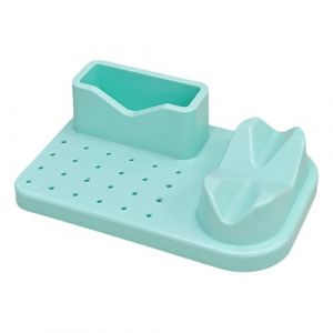 Bo&icirc;te De Rangement Pour Perceuse &Agrave; Ongles Et Embouts 24 Trous Organisateur M&egrave;ches Meulage Pr&eacute;sentoir D'outils &Eacute;tui Perceuse Ongles Bo&icirc;te Rangement Pour Embouts Meulage (hanjinjiancai, neuf)