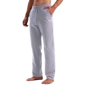 WILLIT Pantalon de jogging en coton pour homme - Pantalon de sport long - Pantalon de loisirs - Pantalon de fitness - Pantalon de yoga - Pantalon de surv&ecirc;tement - Lounge - Pour homme - Avec poches (WILLIT SPORTS, neuf)