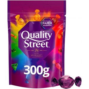 Quality Street Sac &agrave; partager pour chocolats et caramels assortis 300 g (culture et vous95, neuf)