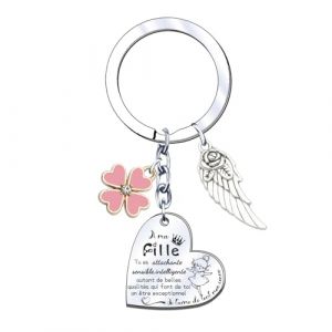 JRZDFXS Cl&eacute; USB pour Fille N&rsquo;oublie Jamais Que Je T&rsquo;aime - Pendentif Cadeau d&rsquo;Anniversaire (hainingbofeidianzishangwuyouxiangongsi, neuf)