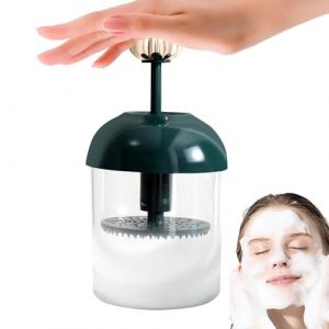Nbhuiakl Tasse à mousse | Fouet à mousse facile | Nettoyant portable pour le visage avec fouet | Générateur automatique de mousse pour le visage | Artefact moussant de mousse nettoyante pour femme (qiykun, neuf)