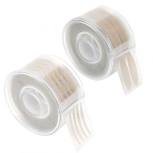 JEYORZY Lot de 1200 Bandes Paupi&egrave;Res,Bandes de Levage &agrave; Double Paupi&egrave;re Invisibles,Autocollants Instantan&eacute;s pour Paupi&egrave;res,Breathable Bandes Autocollantes (Wacicy EU, neuf)