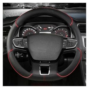 Protection pour Citroen pour C3 II III 2009-2021 pour AIRCROSS 2017-2021 pour Berlingo 3 pour C4 pour Picasso 2 D Type enveloppe de Volant Housse de Volant Auto(Red) (fangzhengqifei, neuf)