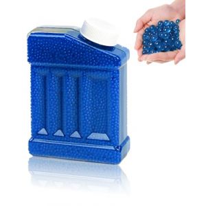 BNREOZA Perles d'eau, environ 60 000 perles d'eau color&eacute;es, d&eacute;coratives et color&eacute;es, peuvent &ecirc;tre utilis&eacute;es pour la d&eacute;coration de bricolage, le remplissage de vases, les perles de gel floral,bleu (CHENGhongyu, neuf)