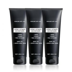 Crème lifting instantanée anti-rides - Effet immédiat contre les rides - Effet immédiat - Crème lifting pour le visage - Effet immédiat - Réduit les rides, les poches sous les yeux (3) (tiurs 55ET, neuf)