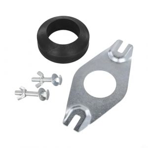 Kit d'accouplement ferm&eacute; WC, cuvette de WC, cuvette de chasse d'eau, boulons de rondelle, plaque de fixation du r&eacute;servoir (StellarSage, neuf)