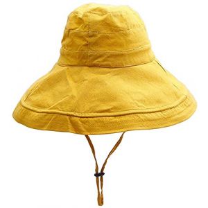 MAKFORT Chapeau de Plage Femme Chapeau d'&eacute;t&eacute; Pliable &agrave; Large Bord Capeline Plage Chapeau de Seau Chapeau de Jardin SPF UPF50 (OSH FASHION STORE, neuf)
