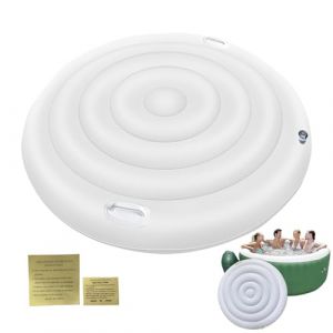 Housse De Spa Gonflable | Housse De Spa avec Poignée | Housse De Spa Ronde Résistante Au Vent Et À La Pluie | Housse De Spa D'extérieur - Housse De Protection Gonflable Ronde Et Pliable pour Piscine (afresddhuer, neuf)