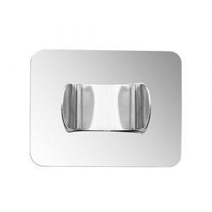 Palette de maquillage avec anneau - Palette de maquillage en acier inoxydable | Durable Clear Make up Mixing Tray for Lip Gloss, Creams, and Liquid Cosmetics, Portable Beauty Palete Tool for Salon (sauvebe, neuf)