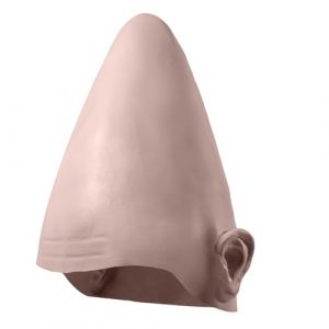Perruque Chauve C&ocirc;ne Extraterrestre Fantaisie, Coiffures Chauves D&eacute;guisement, Chapeau Costume Cosplay pour Hommes Femmes Adolescents Gar&ccedil;ons (shanxiyizhongchuanmeiyouxiangongsi, neuf)