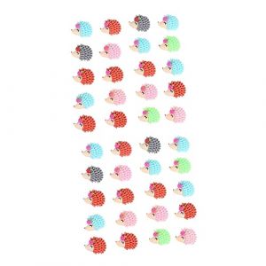 Gadpiparty 2 Ensembles Accessoires En Résine Pour Hérisson Jolis Accessoires De Coiffure Breloques En Forme De Hérisson Embellissements Pour Bricolage Embellissements En 20 pièces * 2 (Waldenwde, neuf)