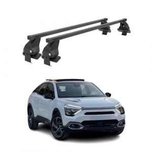Barres Transversales Menabo Compatible avec Citroen C4 III 2020-2024 Noir (Autopieces-online, neuf)