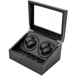 Bo&icirc;te Remontoir Automatique Pour Montres, Remontoir Pour Montres, Coffret Pour Montres Remontoir De Luxe, Id&eacute;al Pour Un Usage Personnel, La Pr&eacute;sentation En Magasin Et La D&eacute;coration A La Maison (ZHNEXUEHH, neuf)