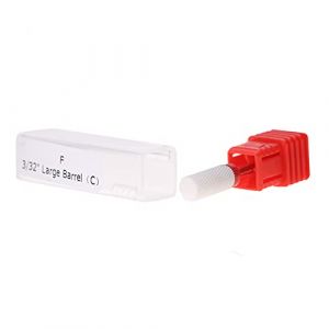 Tête de Forage à Ongles, Foret à Ongles, Accessoires de Machine de Manucure, Outil de Forage à Ongles, Tête de Meulage Ronde et Plate en Céramique, Foret à Ongles, Tête de (Wenruil, neuf)