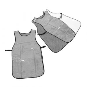 BELLIFFY 2 Pièces Salopette De Barbier Tablier De Barbier Pour Femme Tablier De Coiffeur Tabliers Pour Coiffeur Tabliers De Salon Pour Coiffeur Cape De Coiffeur De Salon Tpp Transparent (Hunation, neuf)
