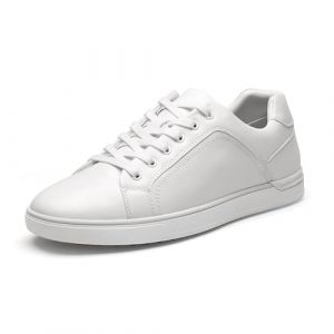 Bruno Marc Chaussures Basses à Lacets pour Homme Sneaker Espadrille,Size 42W,Blanc,SBFS211MWIDE (dreampairsEU, neuf)