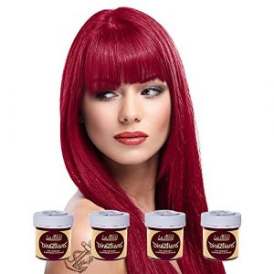 La Riche Directions Pack De 4 Colorations Semi-Permanente (Rose Red / Rose Rouge) (Miss Sunshine Boutique, neuf)