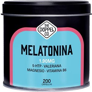 Mélatonine 1,9 mg - 200 Gélules de 790 mg - Bien Dormir, Cure + 6 mois - Mélatonine avec 5HTP, Magnésium, Valériane, Vitamine B6 - Cachet pour Dormir, Stimule Sommeil et Sérotonine (Bio Unicorn Brands, neuf)