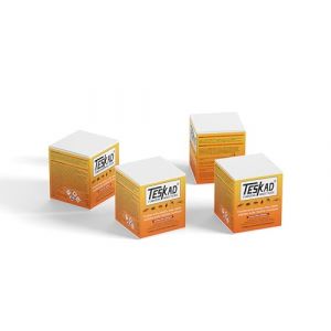 Fumigène insecticide Teskad lot de 4 anti puces, anti punaises de lit, anti cafards, anti mites, anti araignées, anti mouches, anti moucherons...jusqu'à 250m3 par fumigène (Parasitox, neuf)