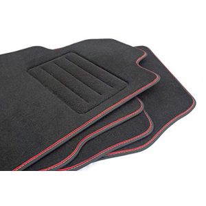 Motohobby Lot de 4 Tapis de Sol en Velours pour Ford Focus MK4 (à partir de 2018) de qualité supérieure - Ajustement Parfait (Motohobby, neuf)