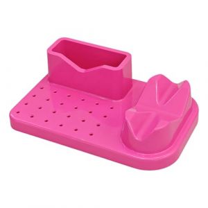 Bo&icirc;te De Rangement Pour Perceuse &Agrave; Ongles Et Embouts 24 Trous Organisateur M&egrave;ches Meulage Pr&eacute;sentoir D'outils &Eacute;tui Perceuse Ongles Bo&icirc;te Rangement Pour Embouts Meulage (hanjinjiancai, neuf)