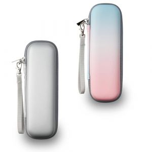 YoHyien 2 Pièces Etui Brosse a Dent Electrique pour Oral B IO/Oral B Pro/Philips Sonicare, Boite Brosse à Dent Électrique Portable, Étui de Voyage Rigide pour Rangement (Argenté + Dégradé) (YoHyien, neuf)