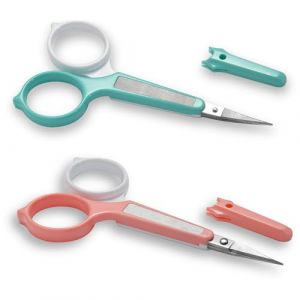 PAFASON Haute Pr&eacute;cision Sourcil Toilettage Ciseaux Set, Beaut&eacute; Maquillage Cosm&eacute;tique Outil, Courb&eacute;, Droit Pointe, Acier Inoxydable, S&eacute;curit&eacute; Coffret pour Taille Cils Extensions (PafasonFR, neuf)