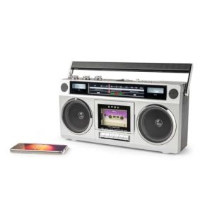 Bigben Radio FM Ghetto Blaster Bluetooth avec Lecteur et enregistreur K7 (GamesJ, neuf)